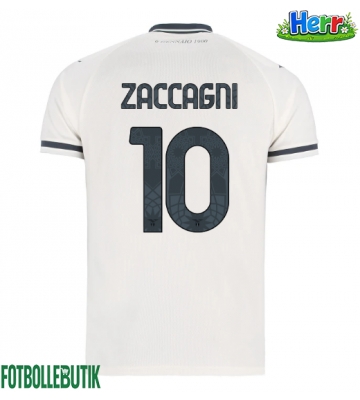 Lazio Mattia Zaccagni #10 Bortatröja 2025-26 Kortärmad